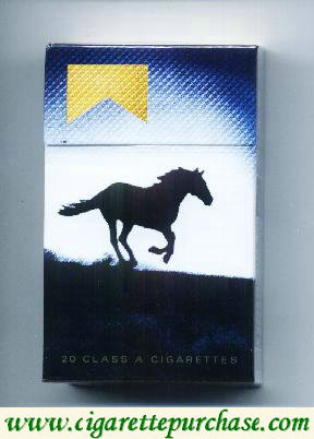 Marlboro Special Edition Barretos 2007 Silhueta de cavalo gold cigarettes hard box